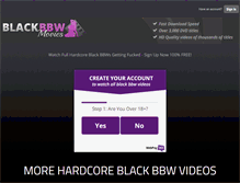 Tablet Screenshot of blackbbwmovies.net